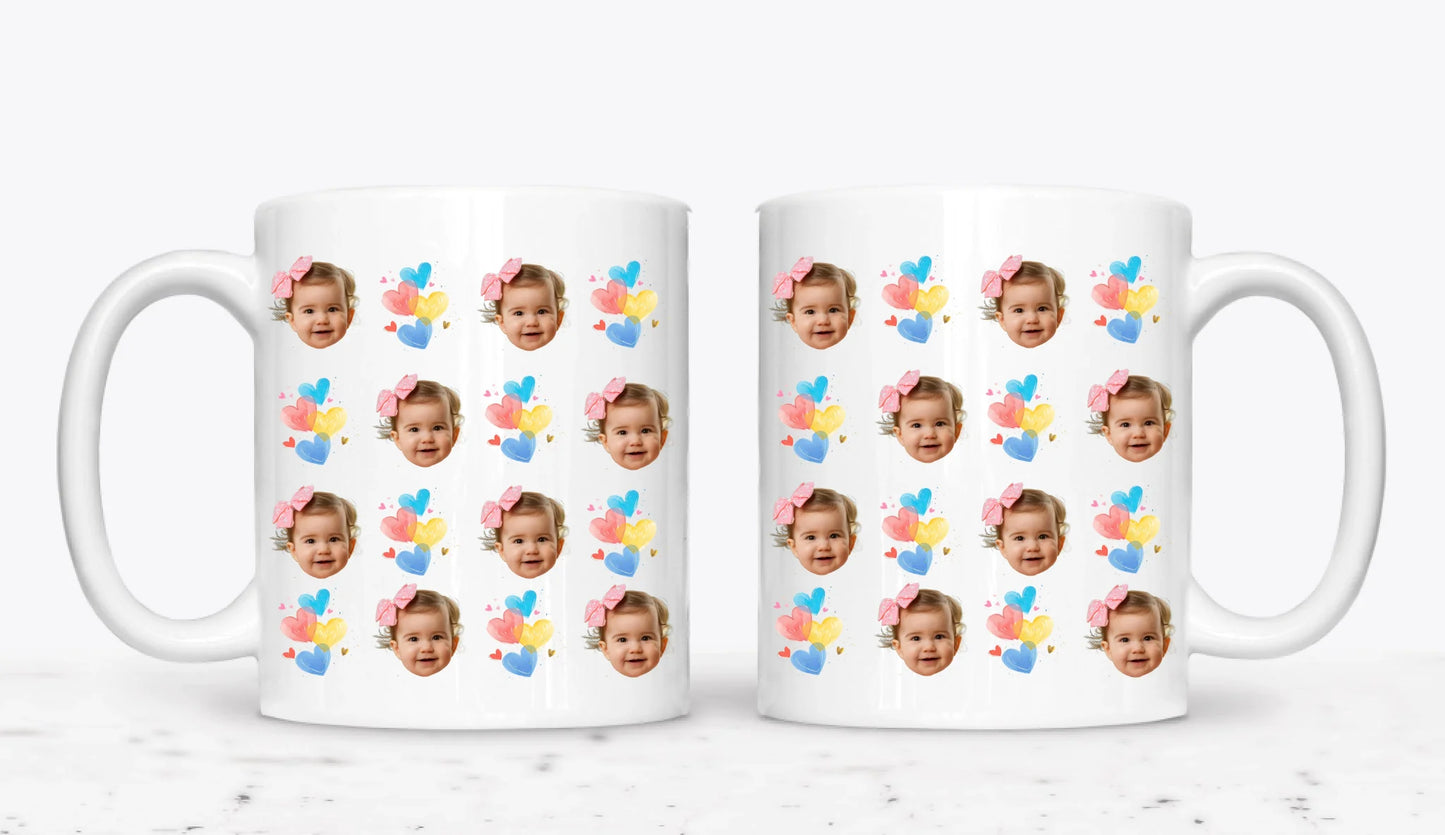 11oz White 2-Mug SM