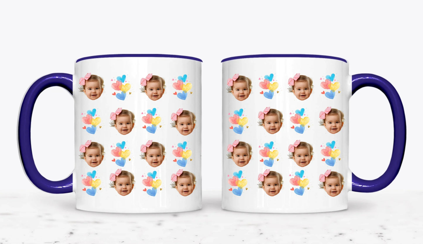 11oz  Dark Blue 2-Mug SM