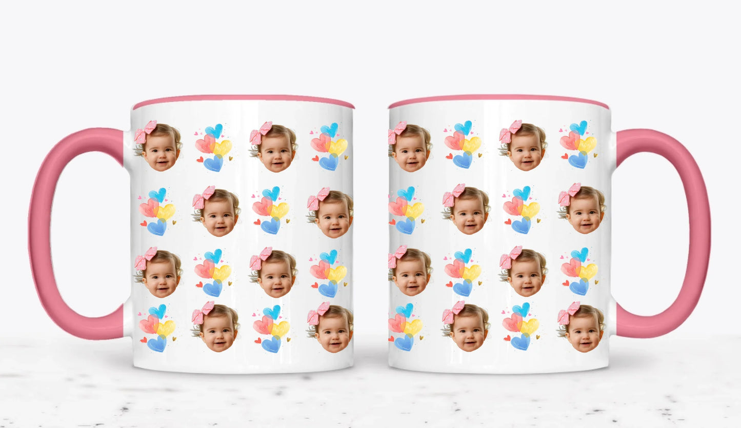 11oz  Pink 2-Mug SM