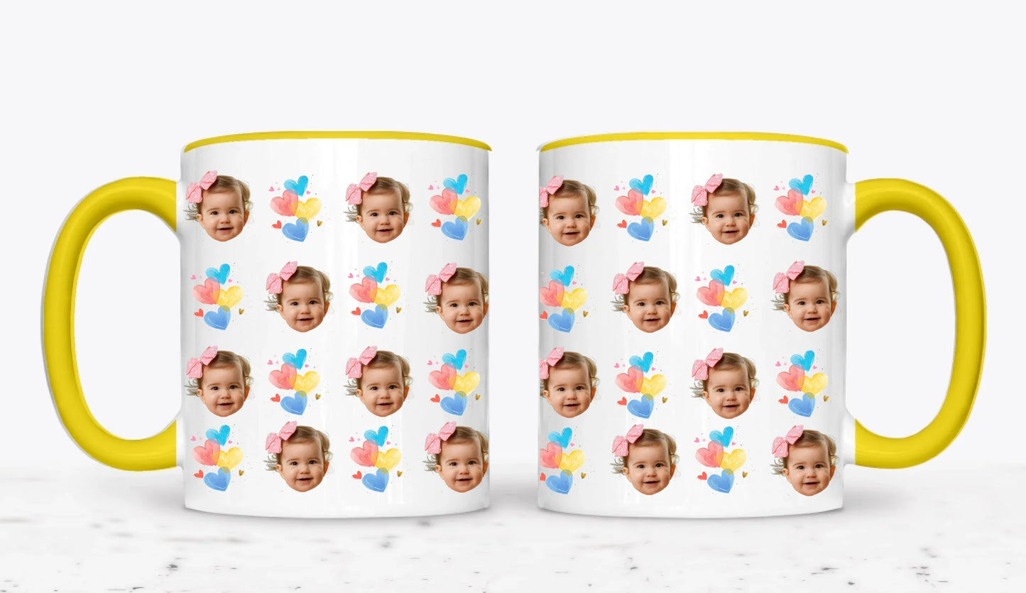 11oz  Yellow 2-Mug SM