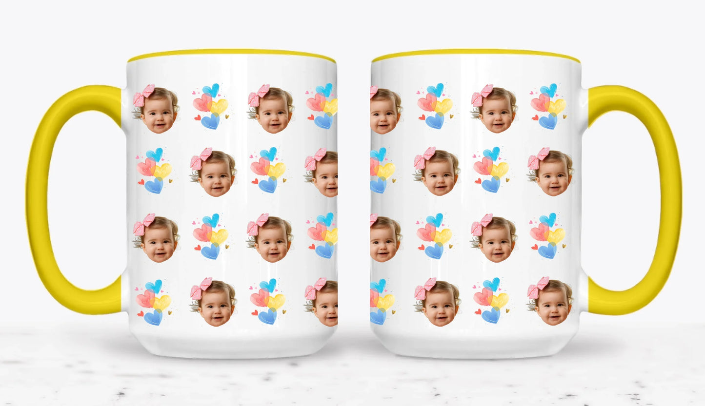 15oz  Yellow 2-Mug SM