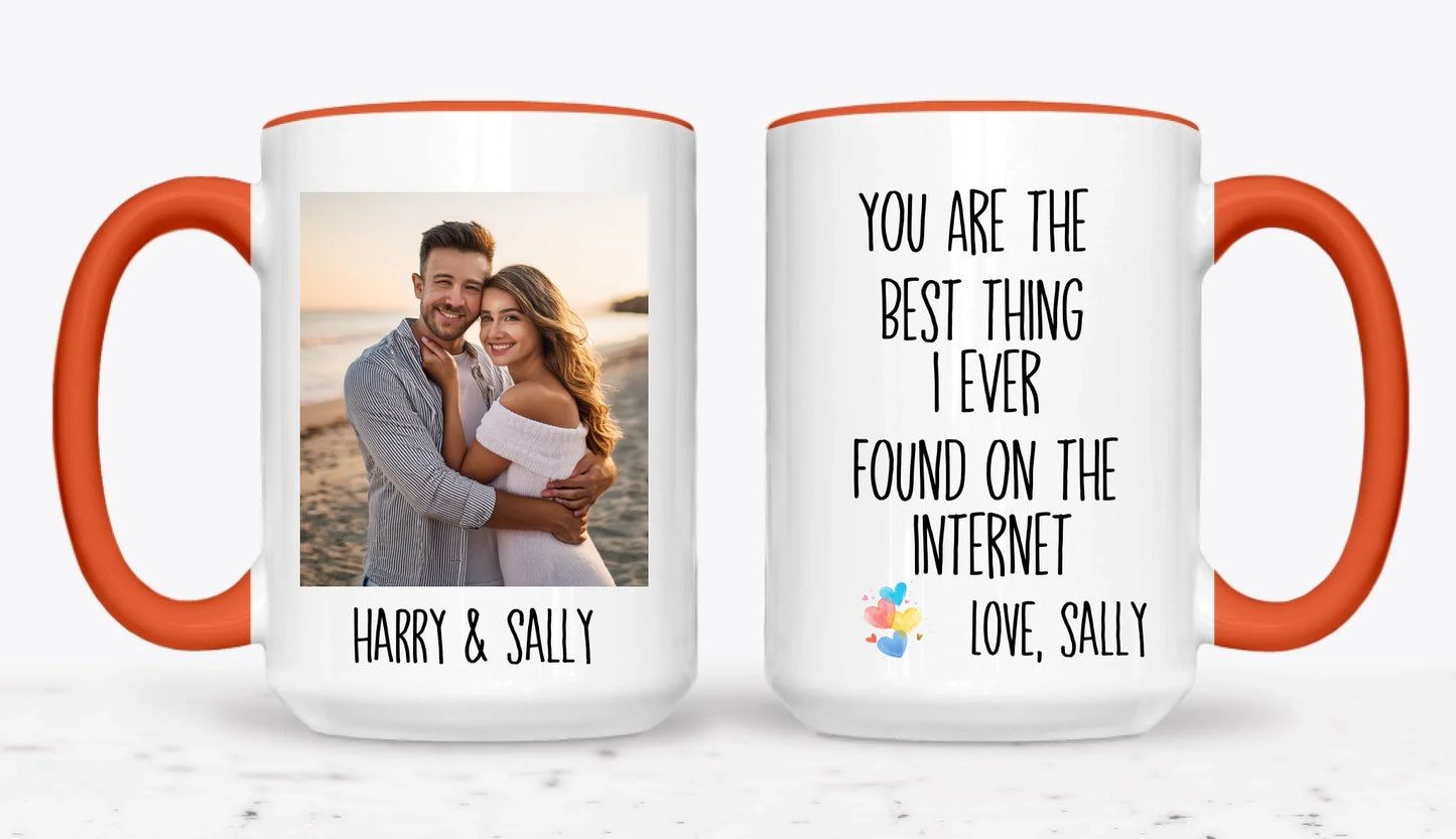 15oz Orange 2-Mug SM