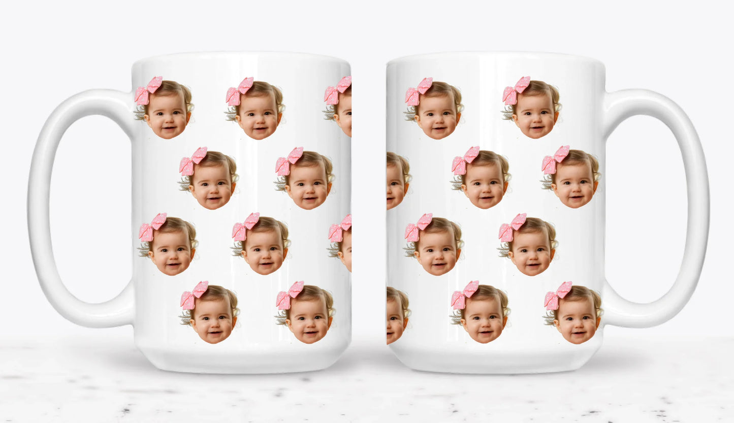 15oz White 2-Mug SM