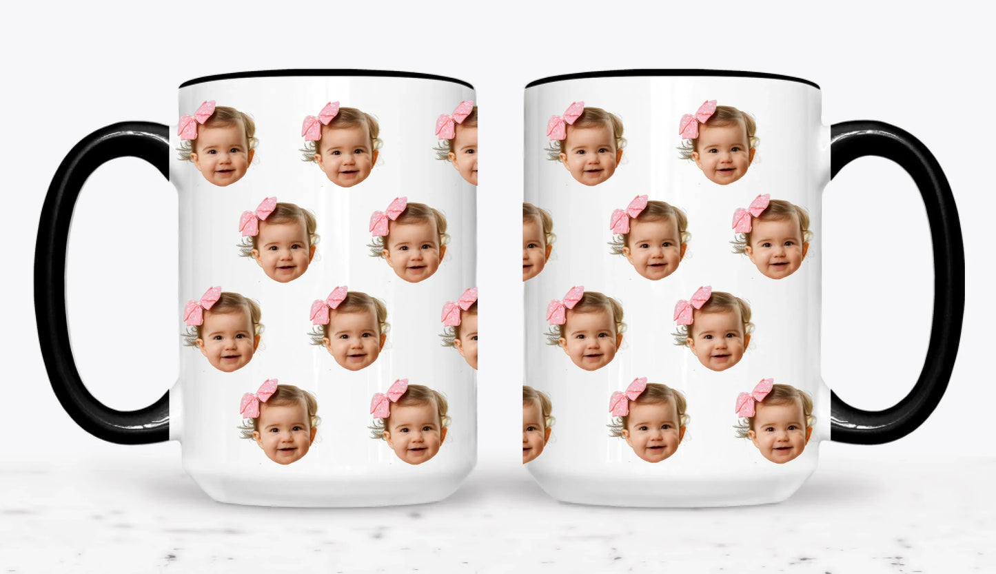 15oz  Black 2-Mug SM