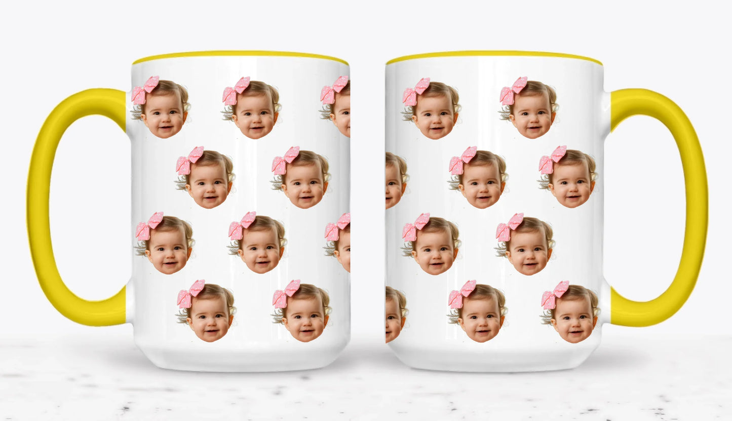 15oz  Yellow 2-Mug SM