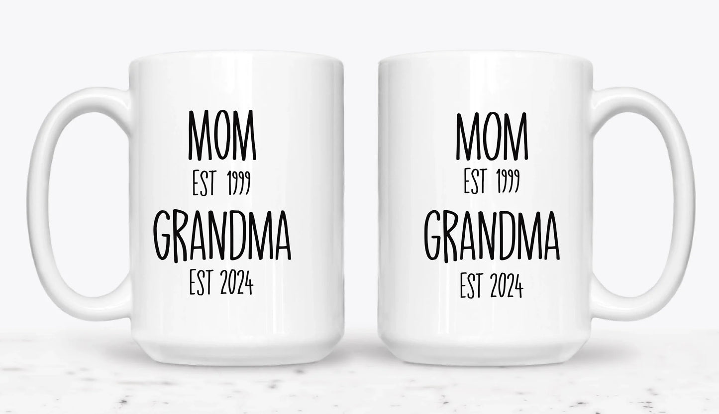 15oz White 2-Mug SM