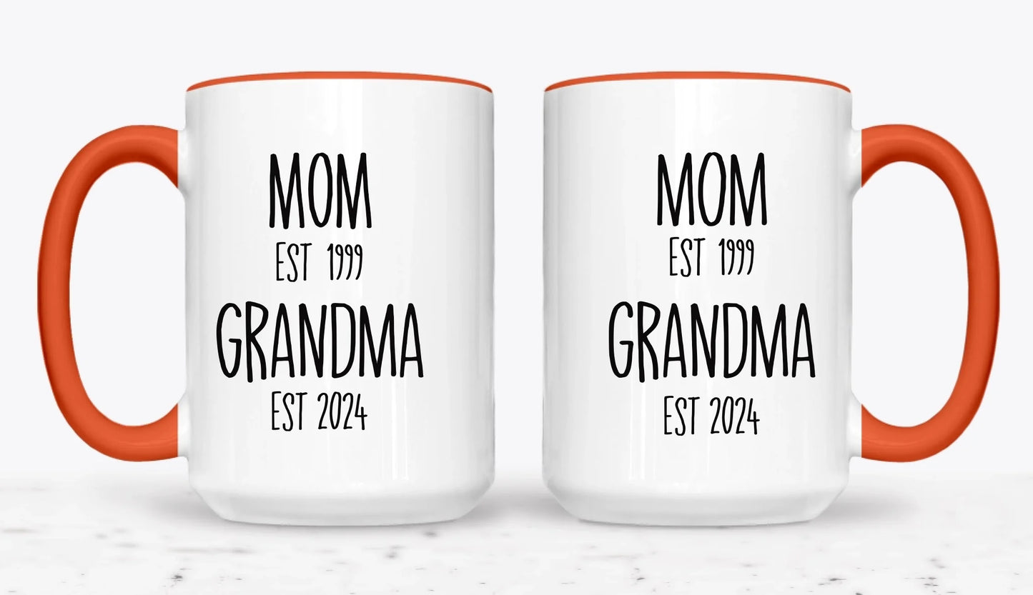 15oz Orange 2-Mug SM