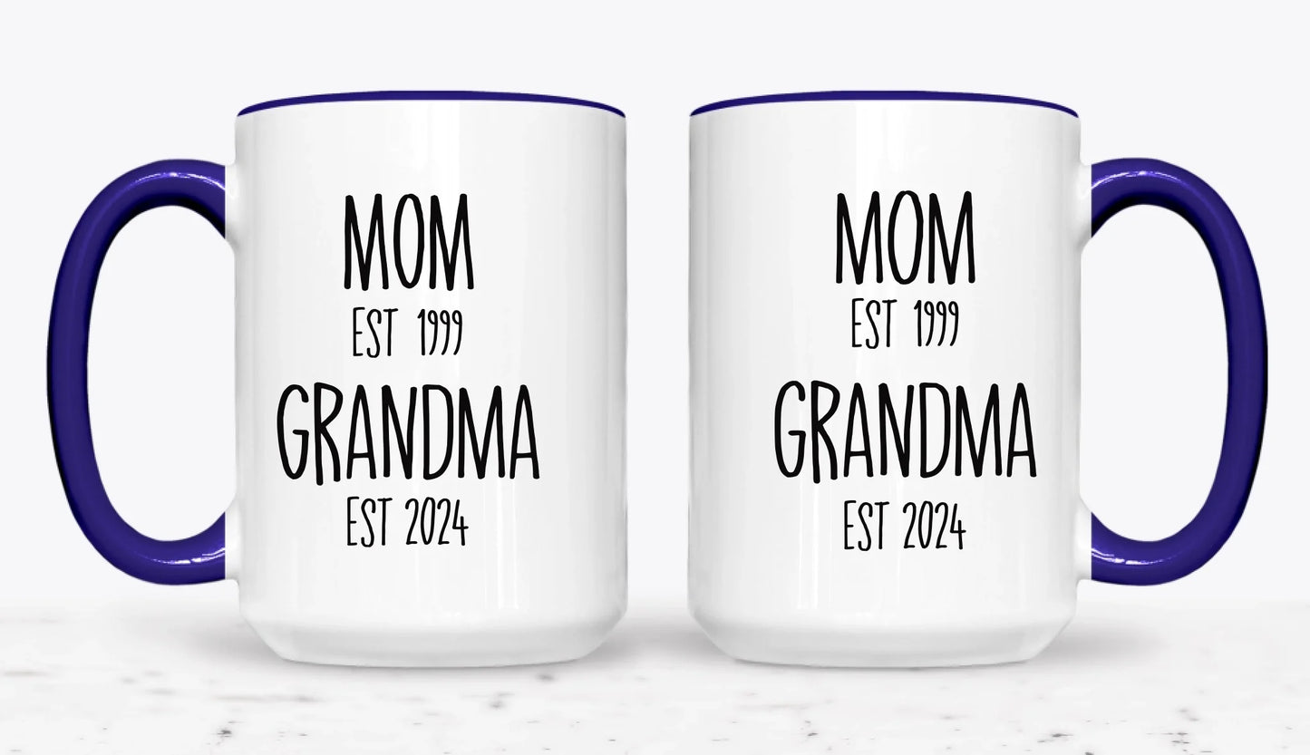 15oz  Dark Blue 2-Mug SM