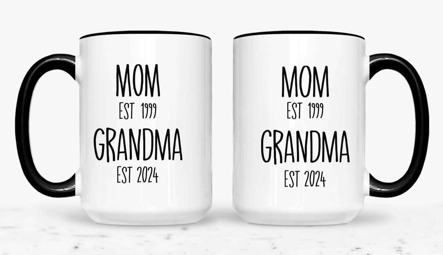15oz  Black 2-Mug SM