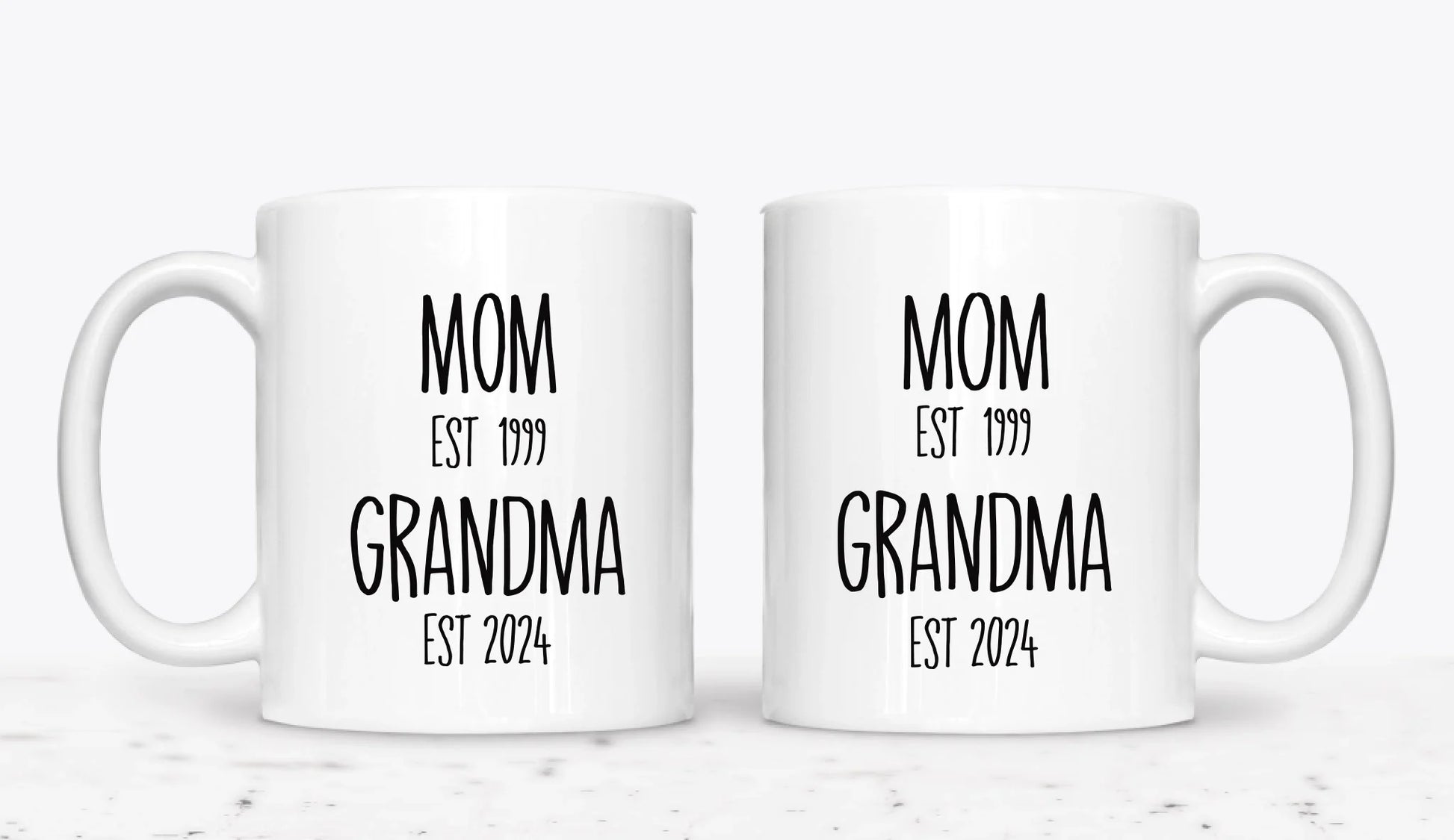 11oz White 2-Mug SM