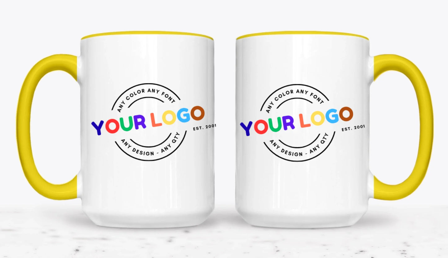 15oz  Yellow 2-Mug SM