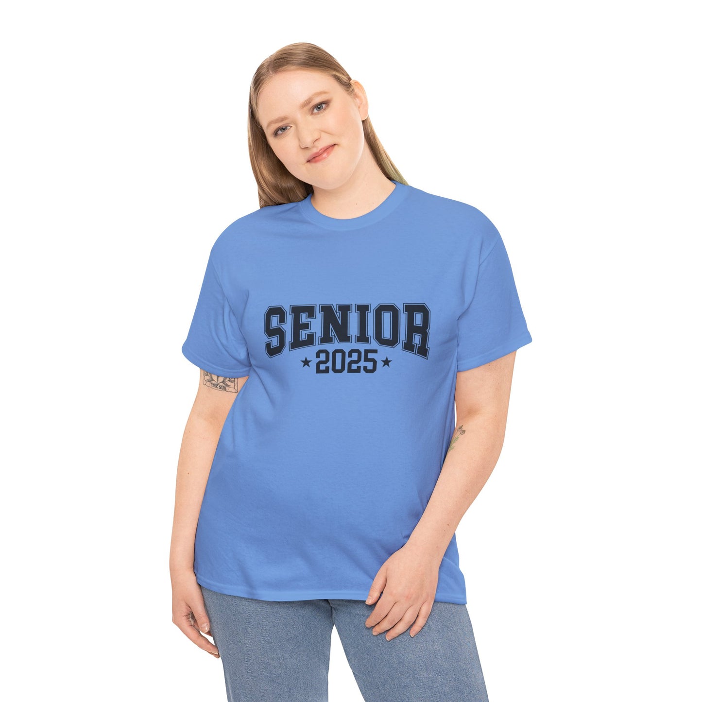 Gildan "2025 Senior" Unisex Heavy Cotton Tee - Celebrate Graduation in Style Asst. COlors & Sizes