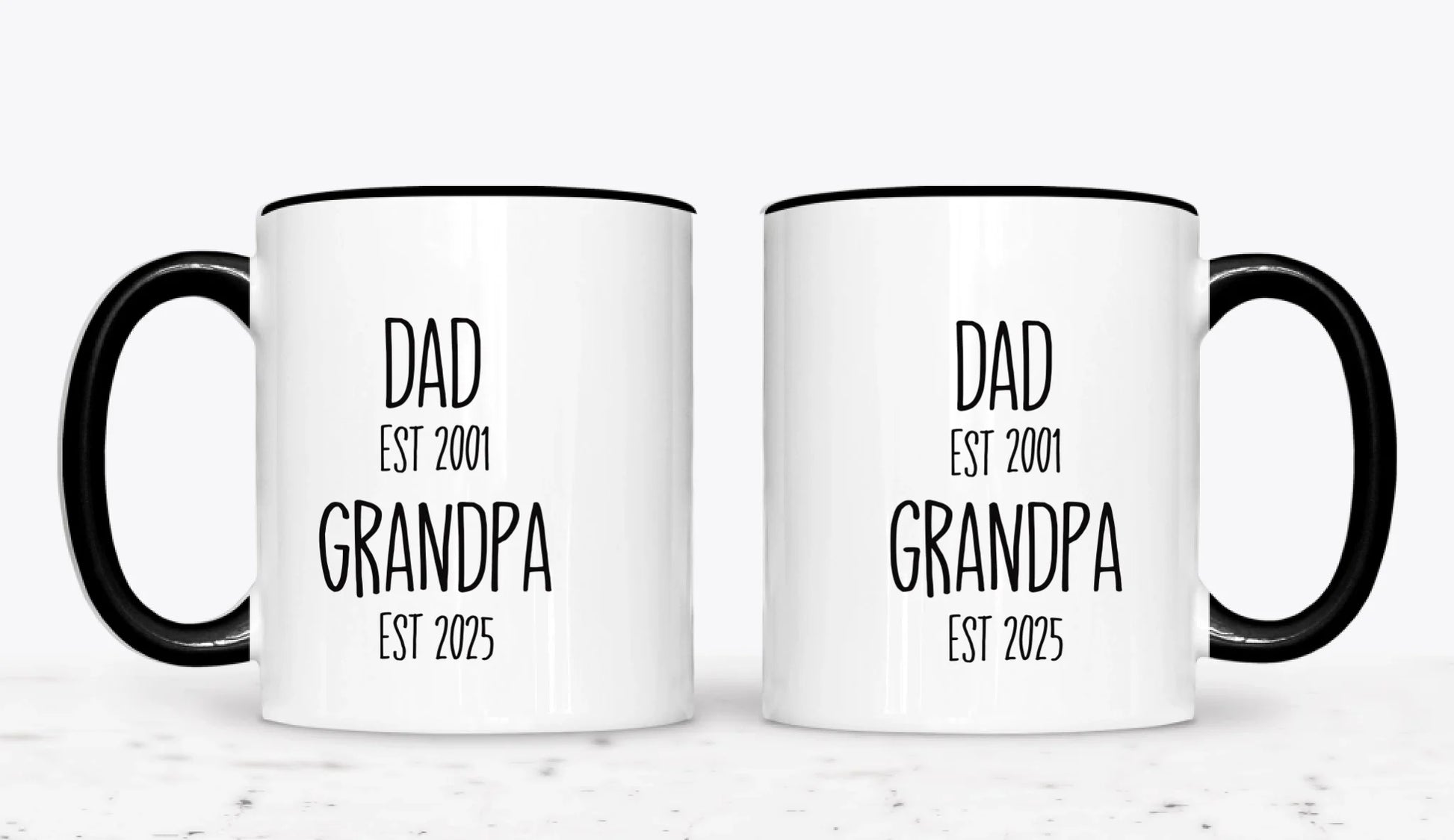 11oz  Black 2-Mug SM