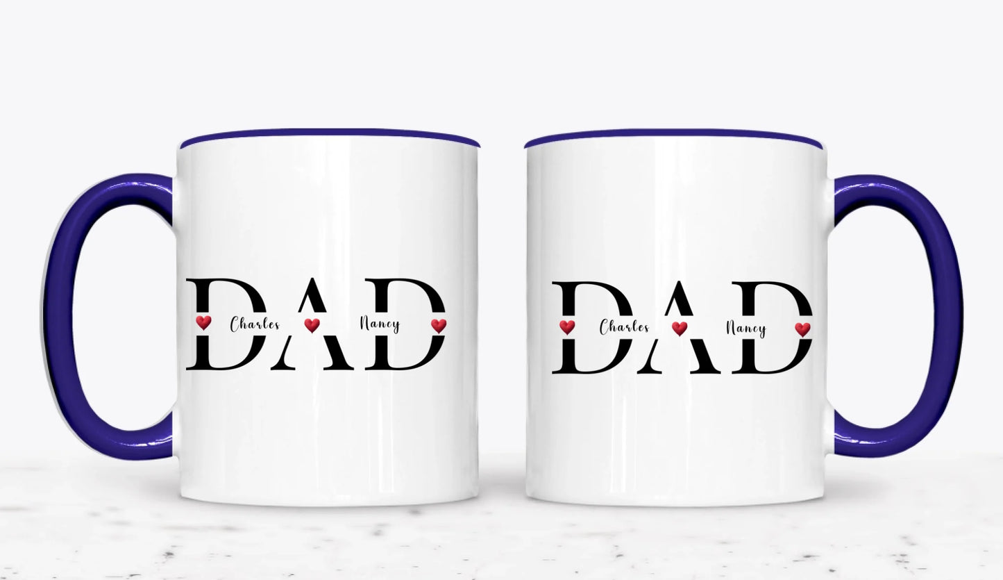 11oz  Dark Blue 2-Mug SM