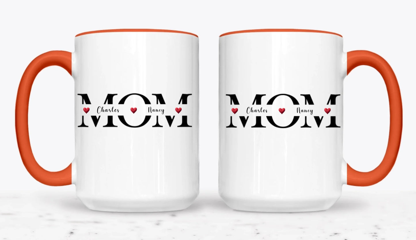 15oz Orange 2-Mug SM
