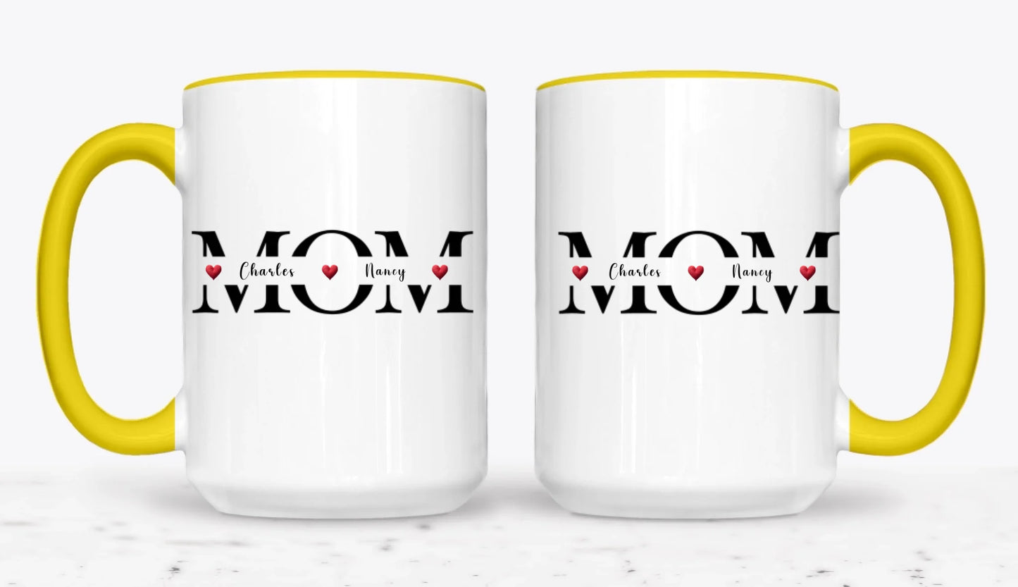 15oz  Yellow 2-Mug SM