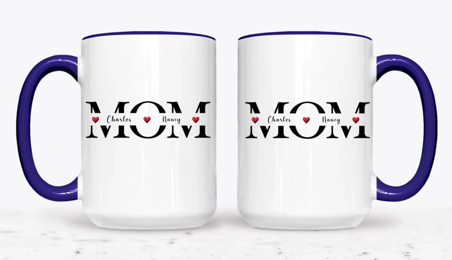 15oz  Dark Blue 2-Mug SM