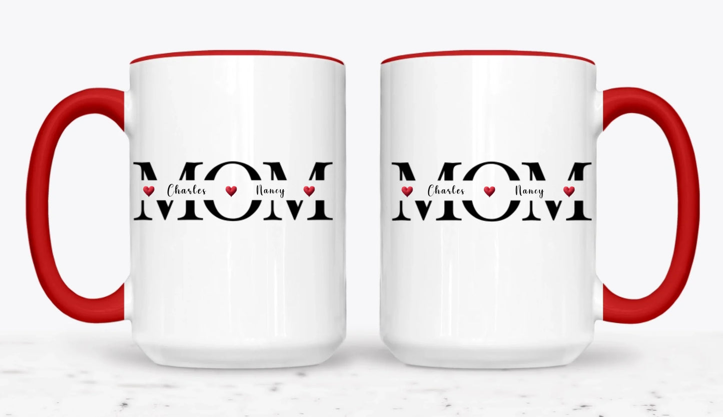 15oz  RED 2-Mug SM