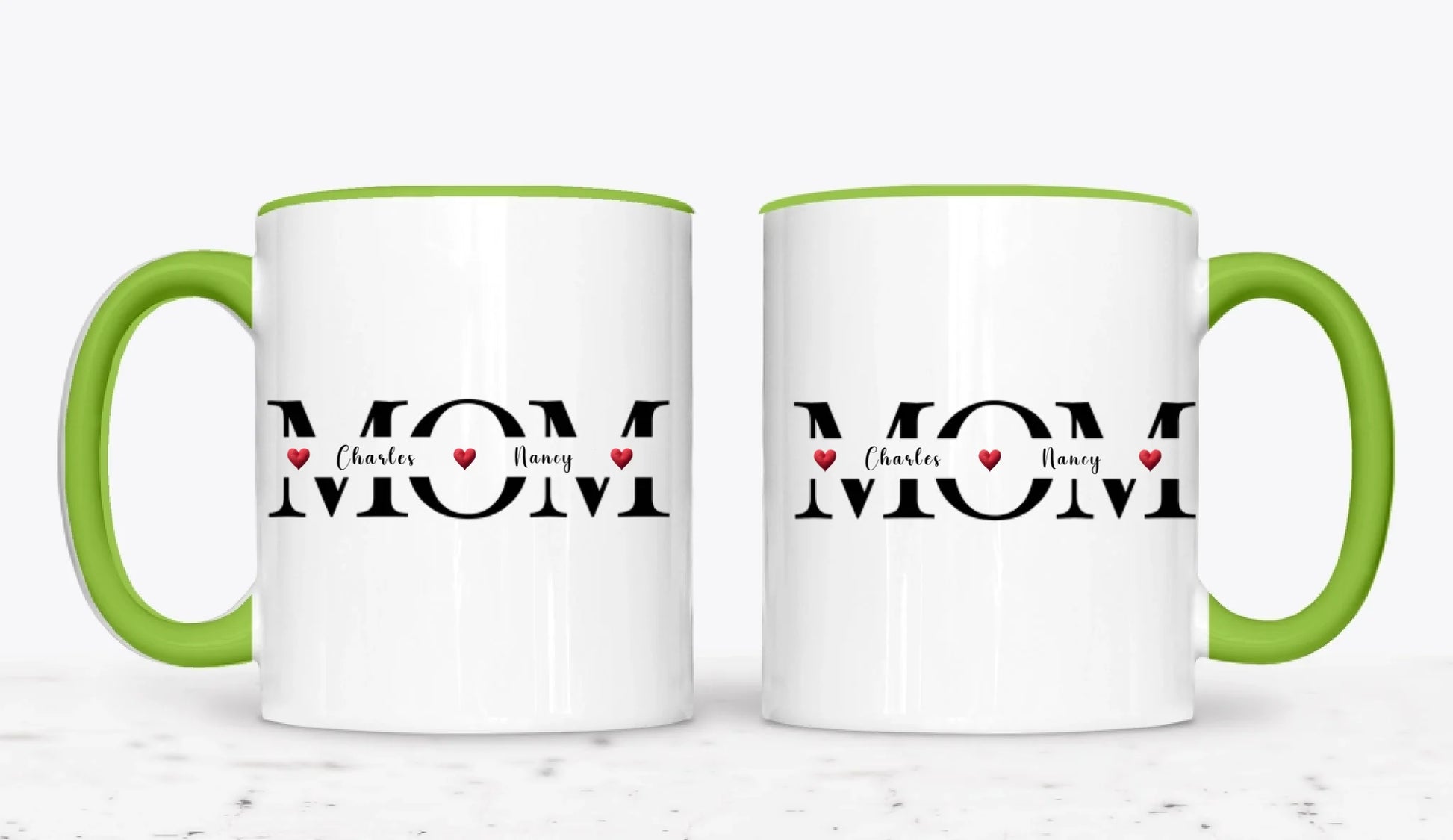 11oz Green 2-Mug
