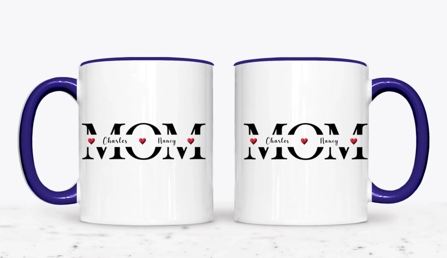 11oz  Dark Blue 2-Mug SM