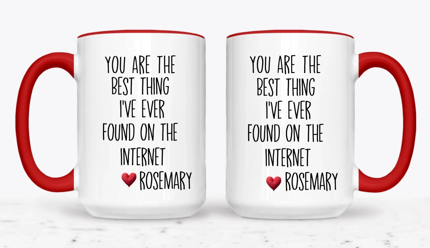 15oz  RED 2-Mug SM
