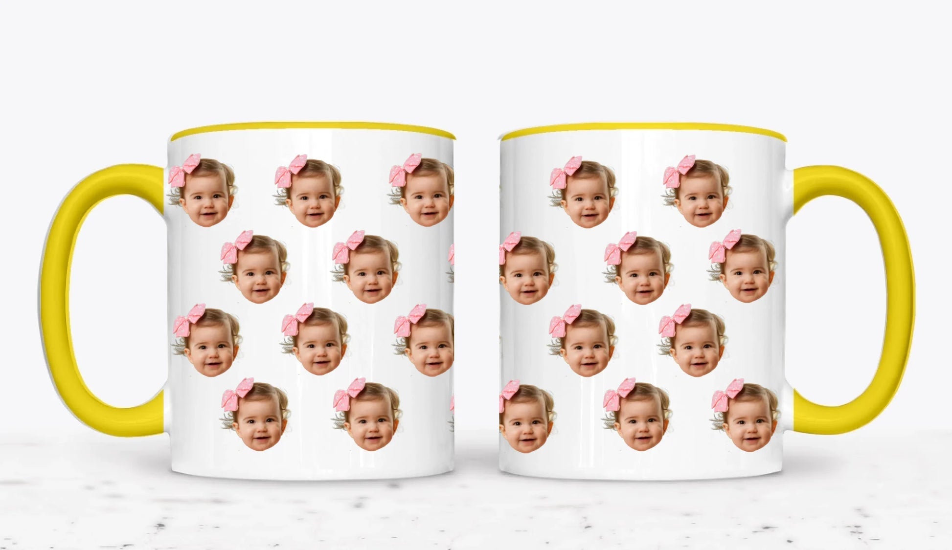 11oz  Yellow 2-Mug SM