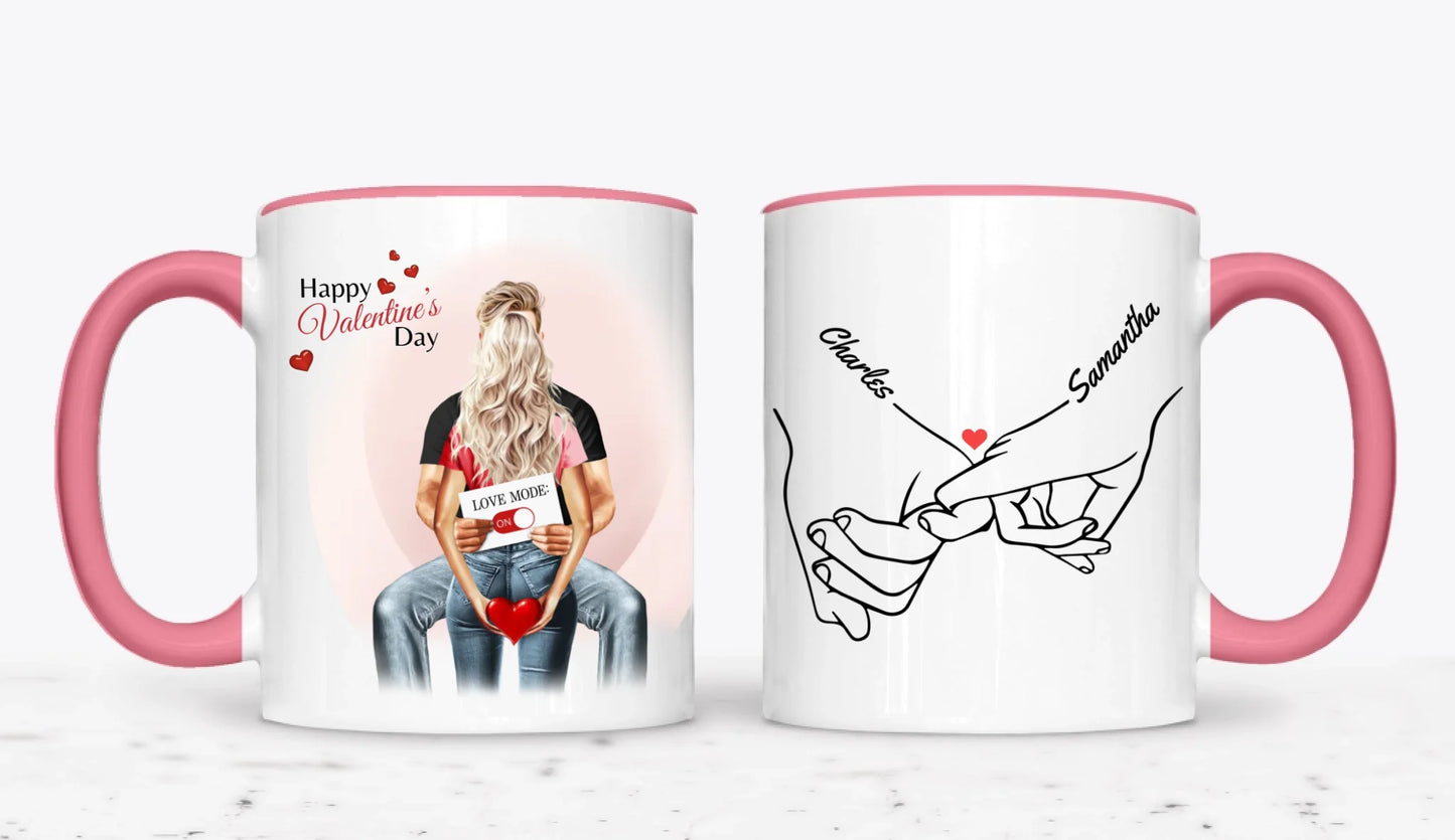 11oz  Pink 2-Mug SM