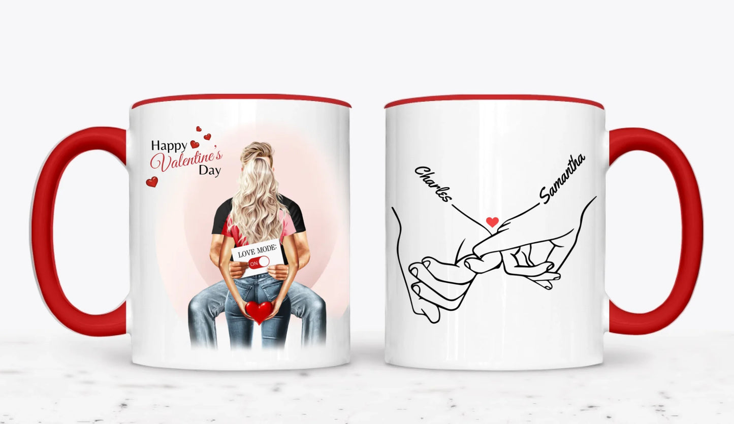 11oz  RED 2-Mug SM