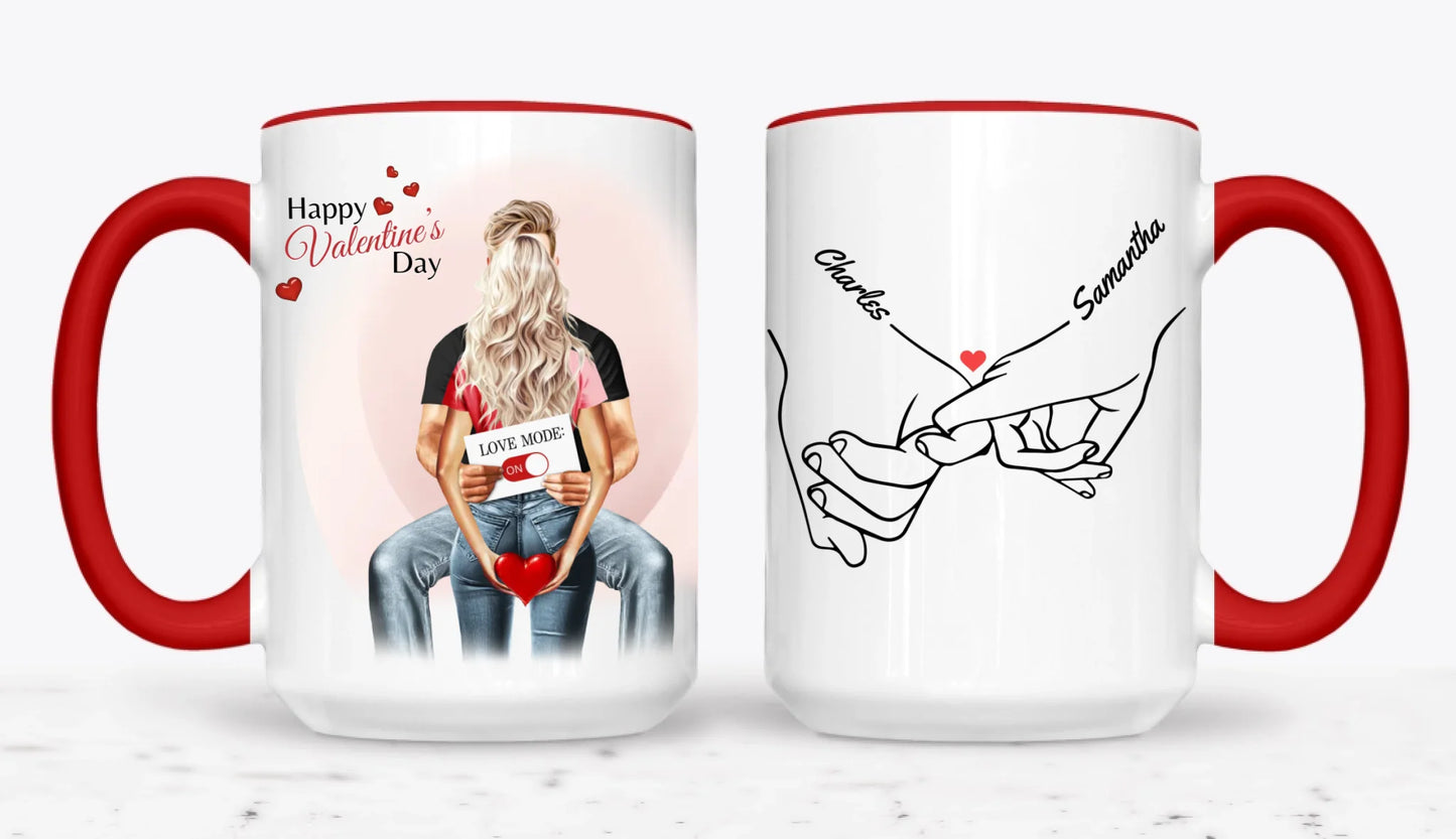 15oz  RED 2-Mug SM
