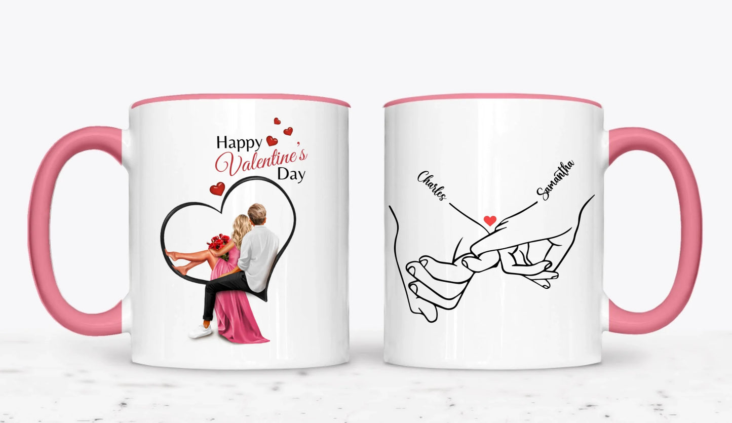 11oz  Pink 2-Mug SM