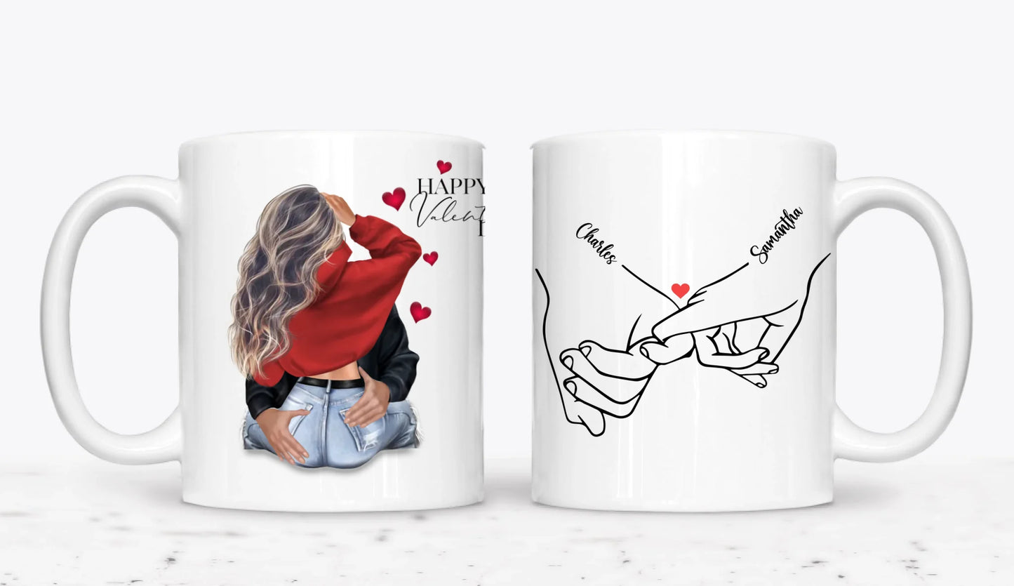 11oz White 2-Mug SM