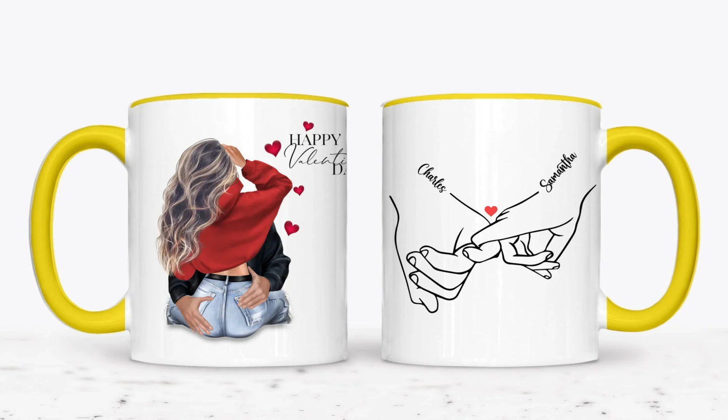 11oz  Yellow 2-Mug SM