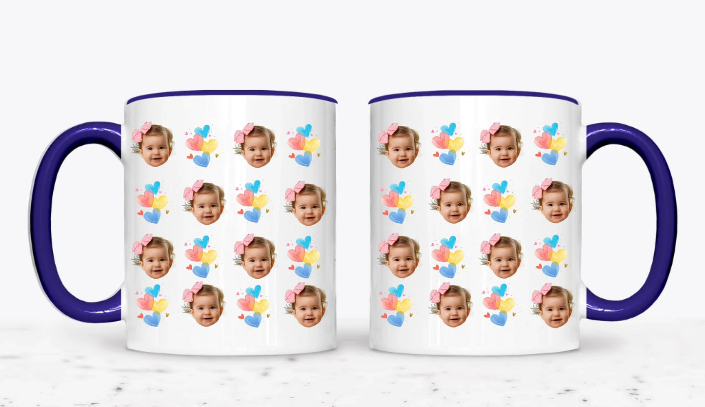 11oz  Dark Blue 2-Mug SM