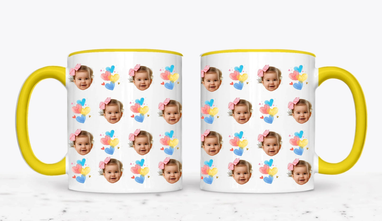 11oz  Yellow 2-Mug SM