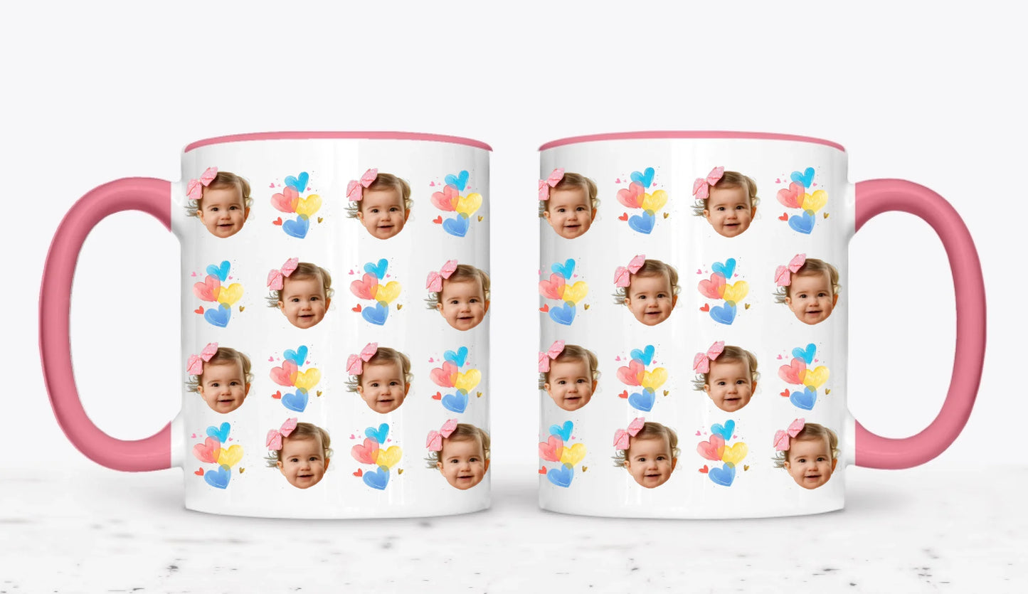 11oz  Pink 2-Mug SM