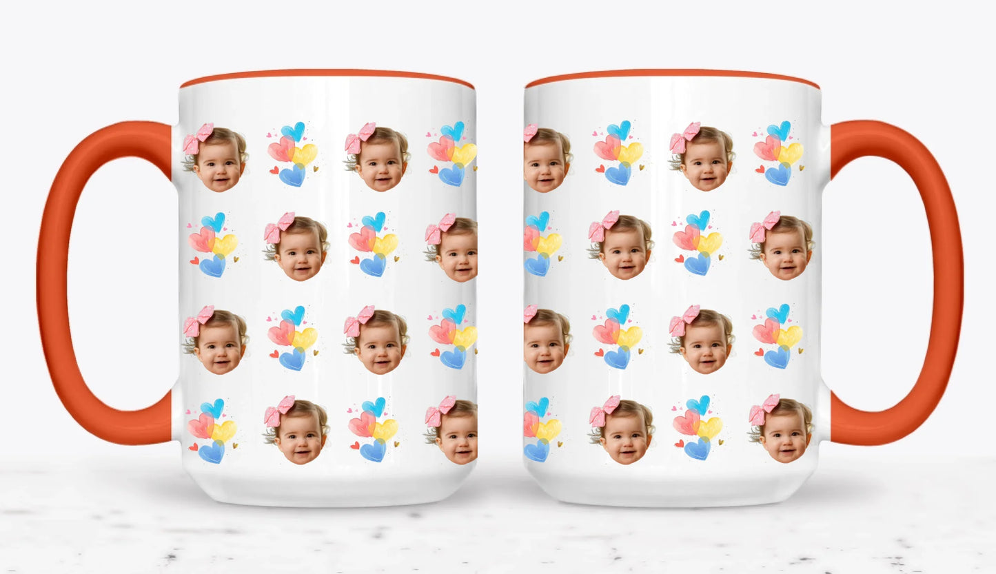 15oz Orange 2-Mug SM