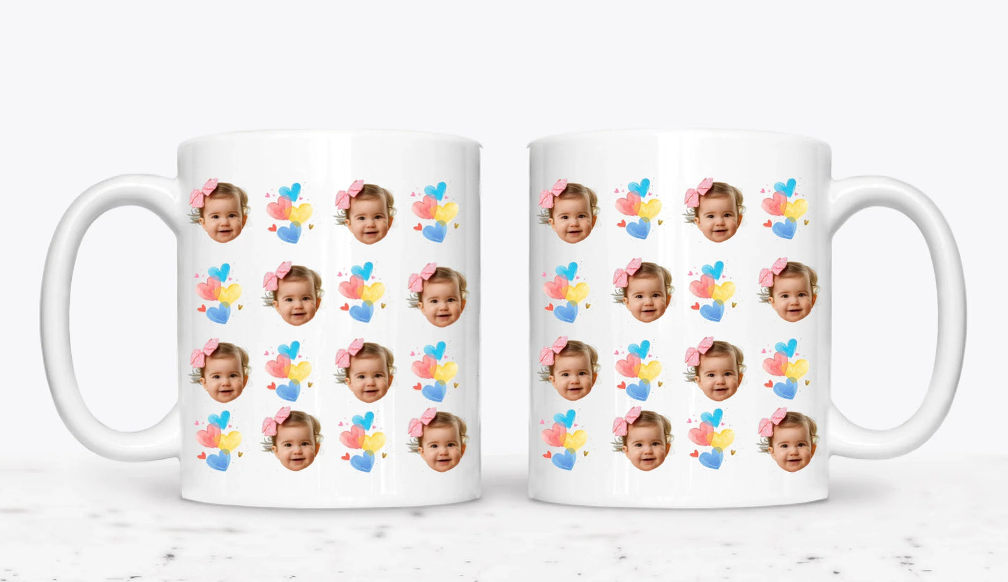 11oz White 2-Mug SM