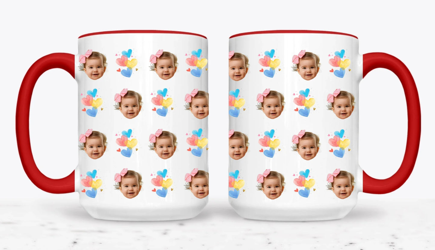15oz  RED 2-Mug SM