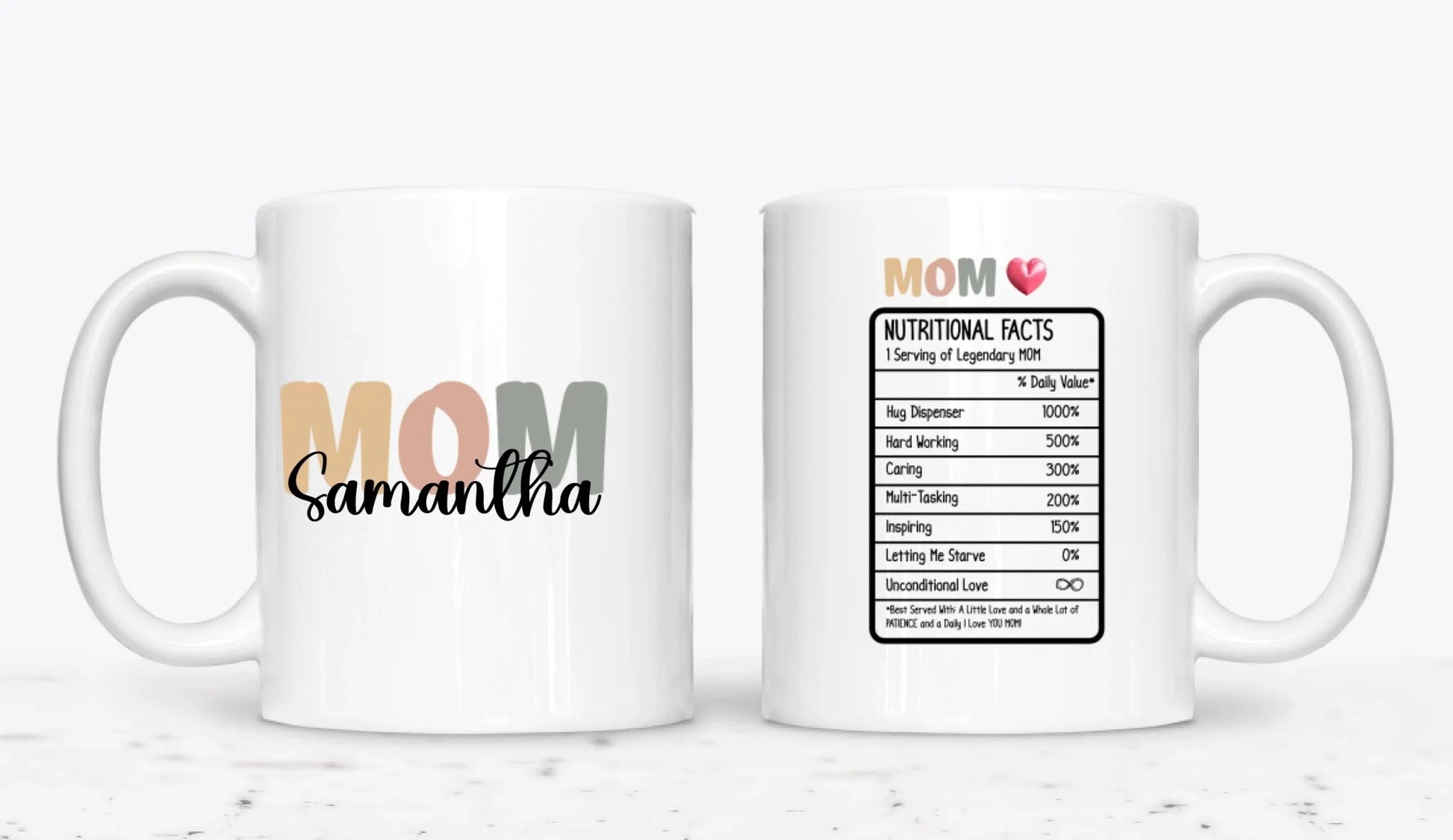 11oz White 2-Mug SM