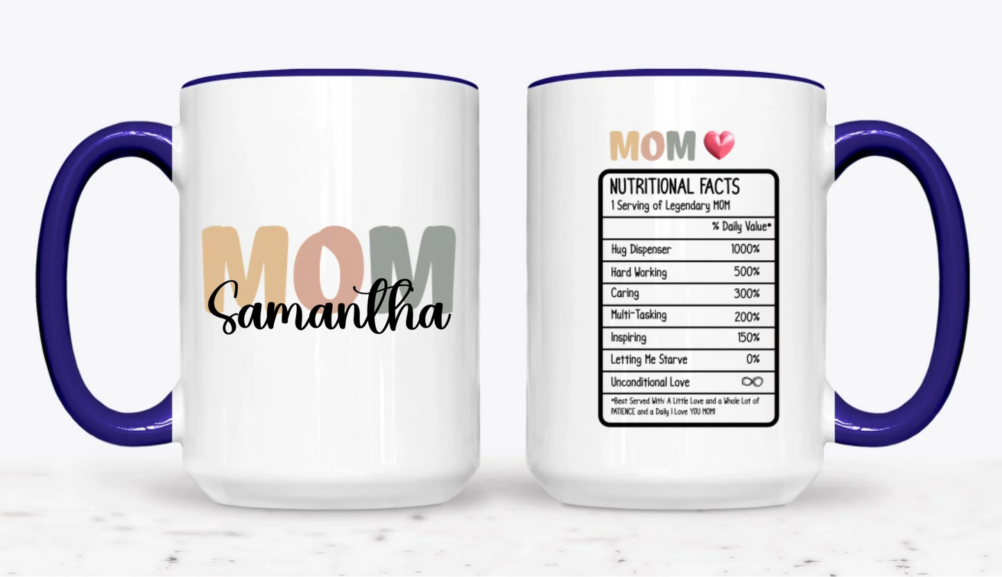 15oz  Dark Blue 2-Mug SM
