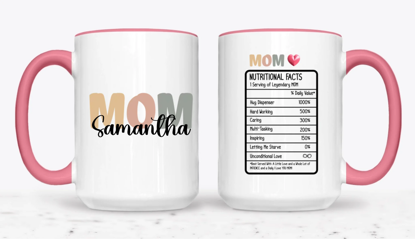 15oz  Pink 2-Mug SM