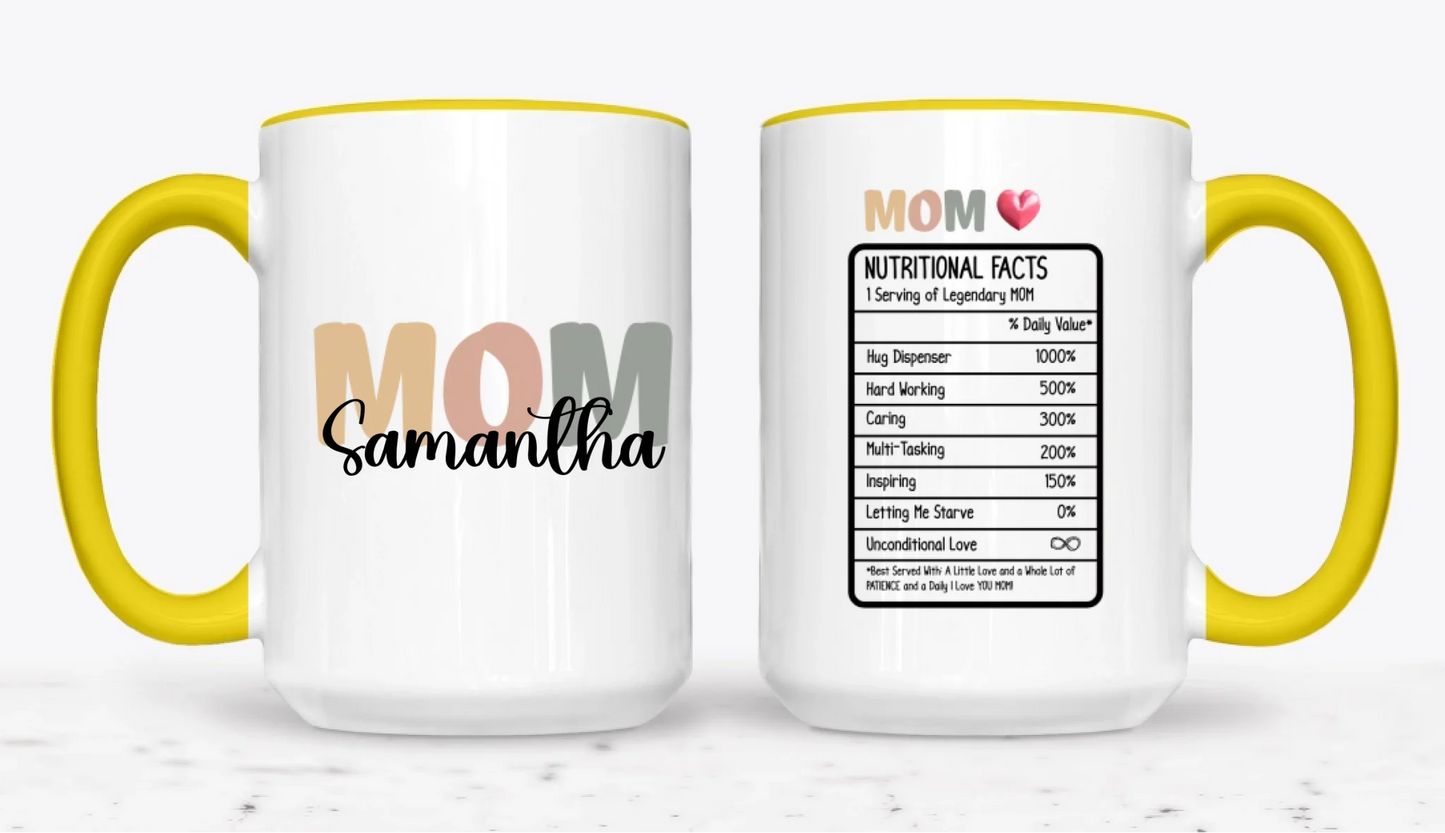 15oz  Yellow 2-Mug SM