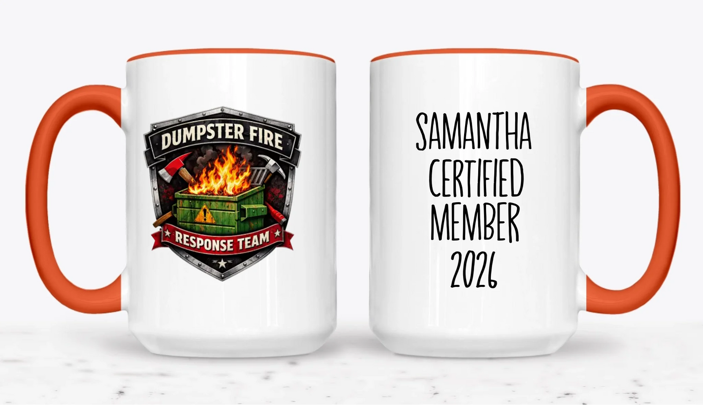 15oz Orange 2-Mug SM