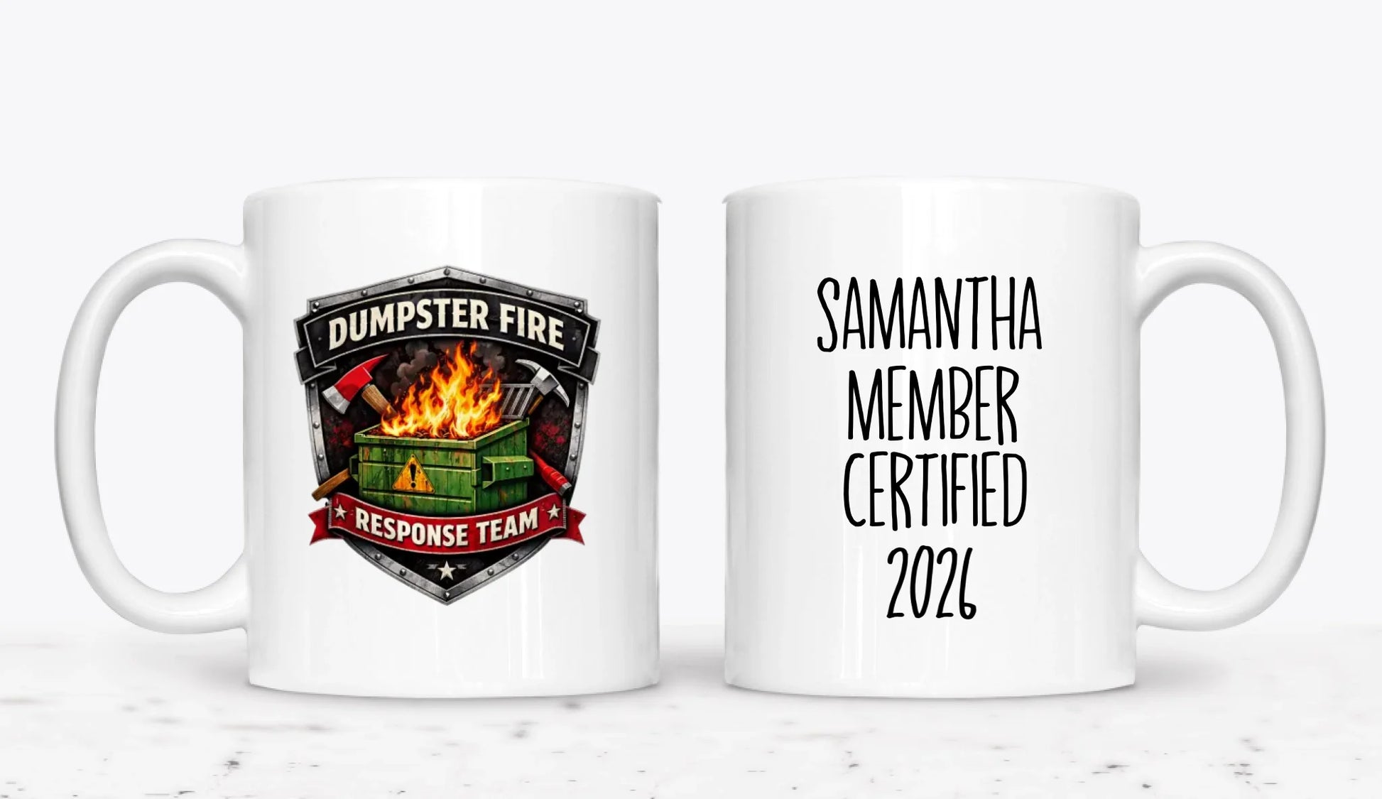 11oz White 2-Mug SM