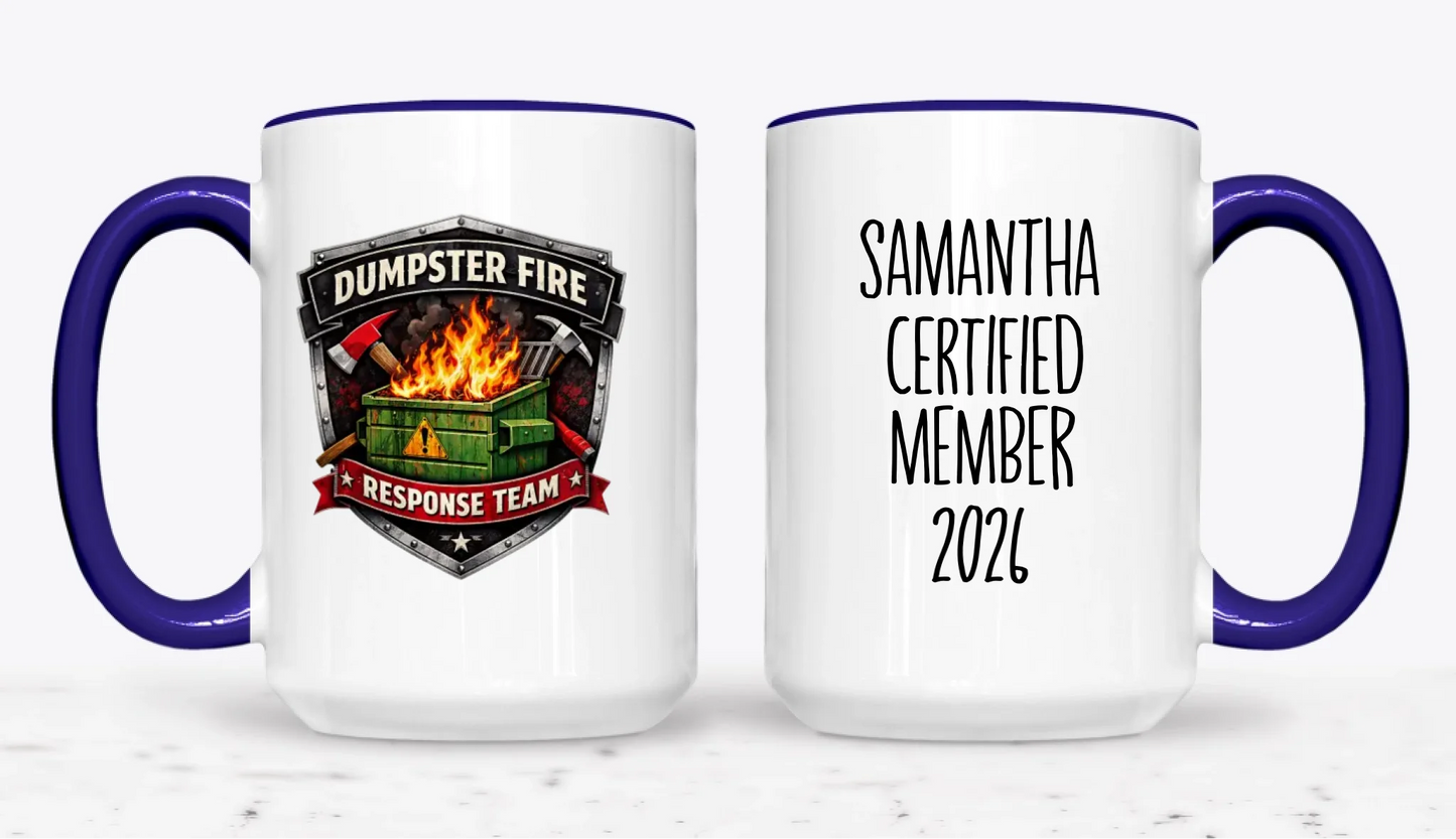 15oz  Dark Blue 2-Mug SM