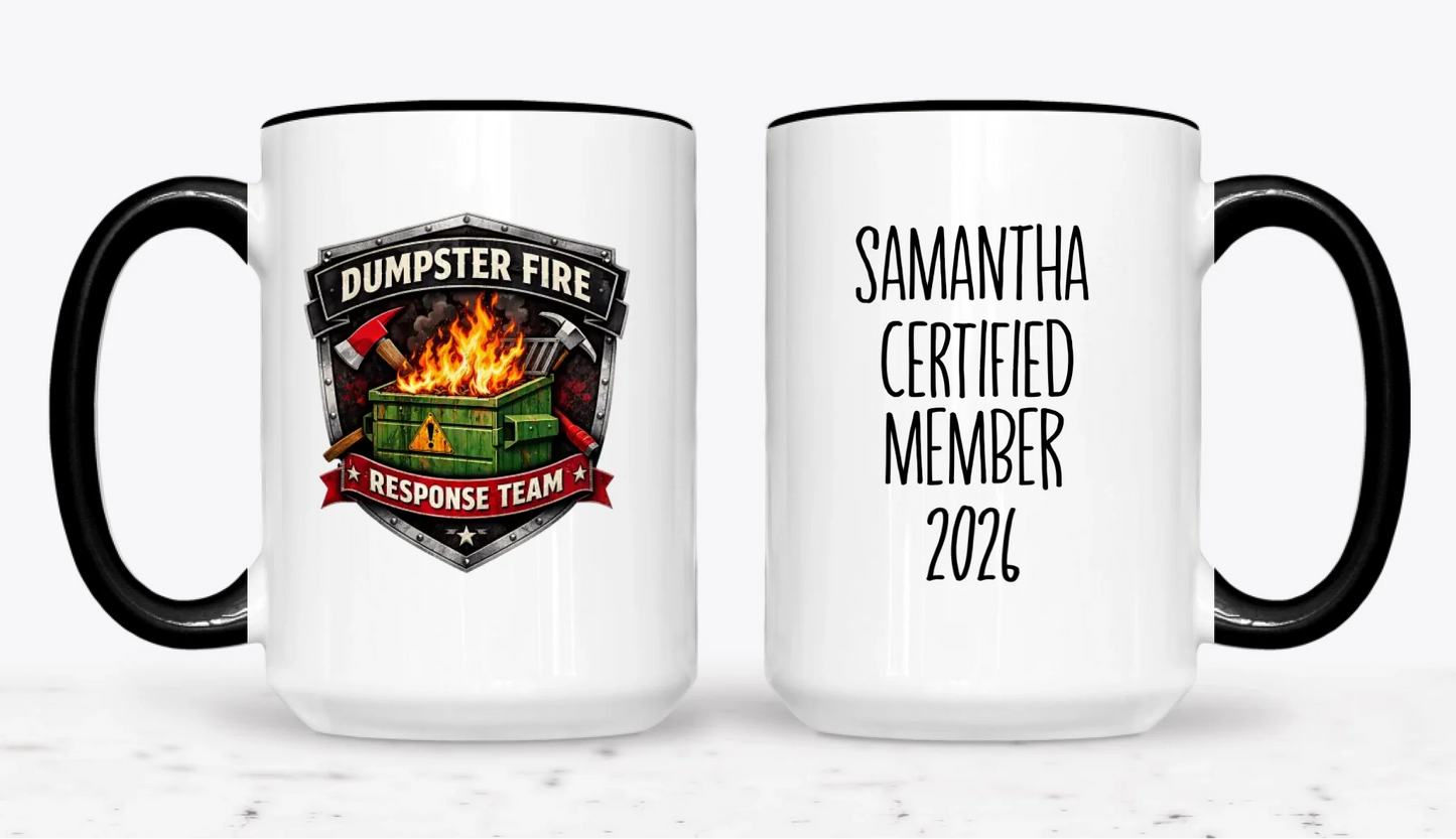 15oz  Black 2-Mug SM