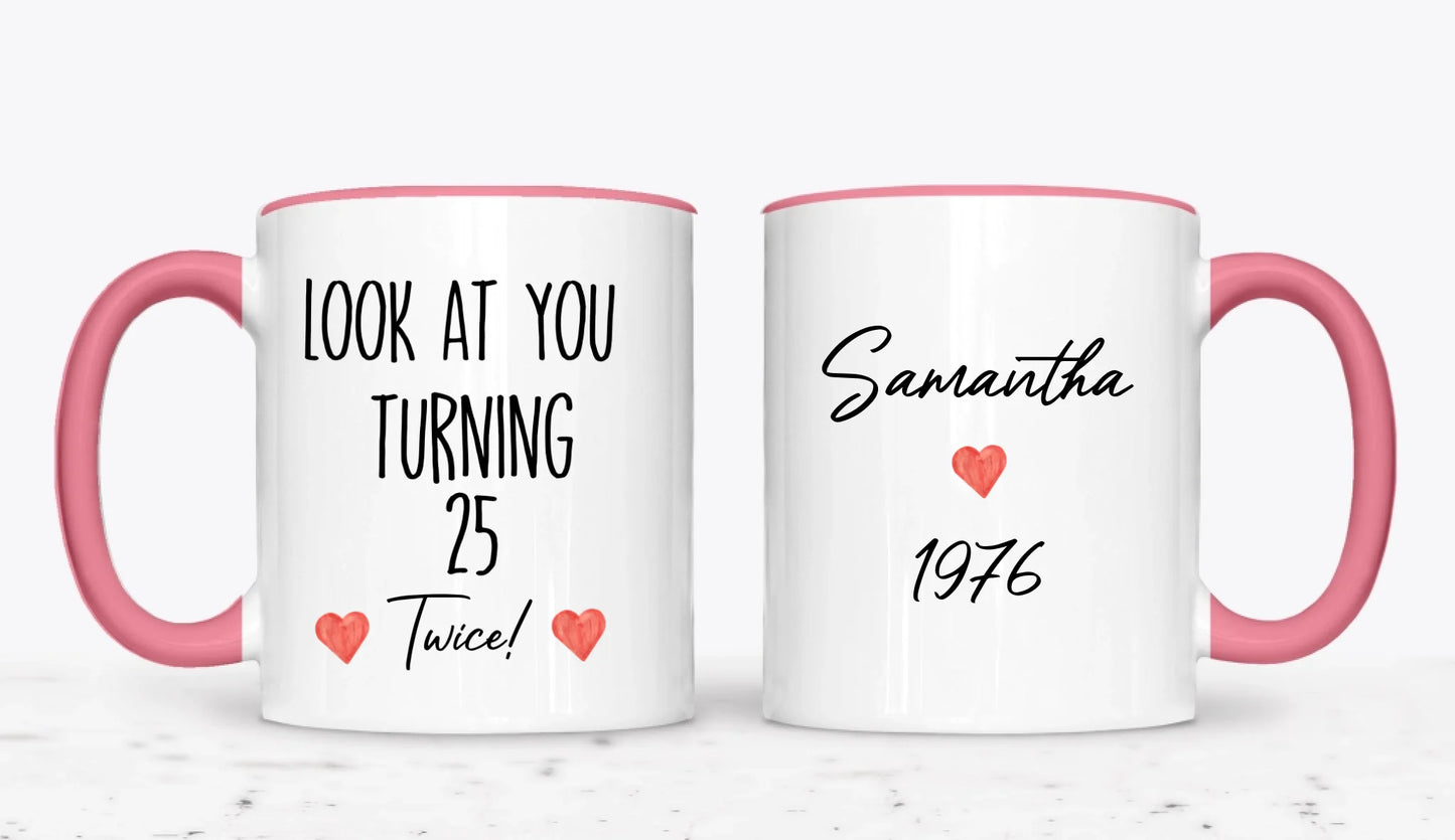 11oz  Pink 2-Mug SM