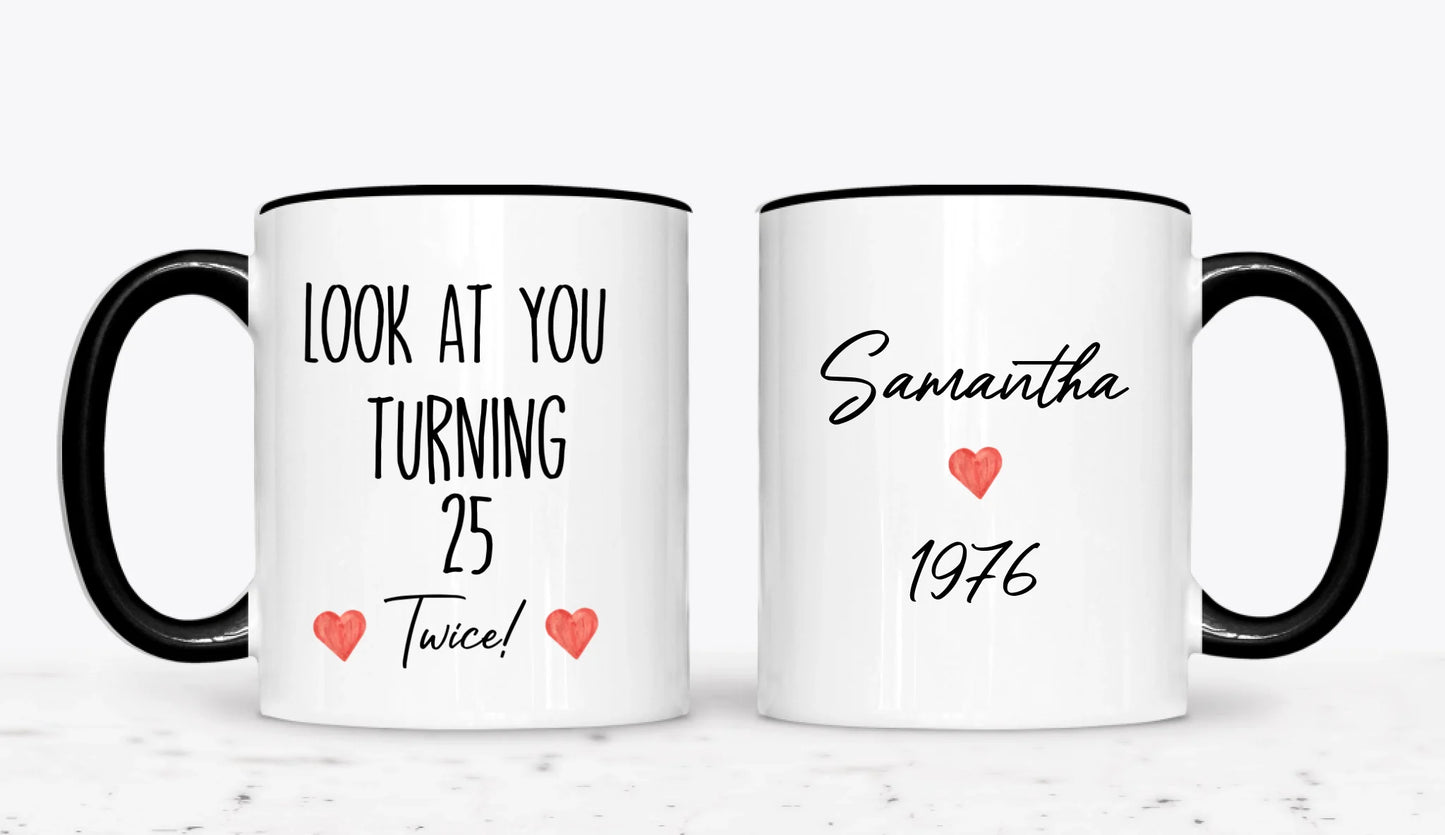 11oz  Black 2-Mug SM