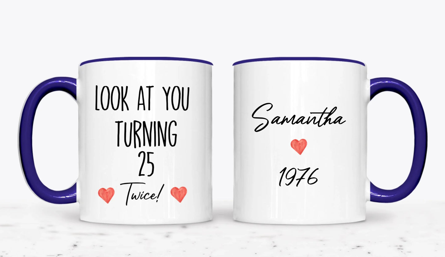 11oz  Dark Blue 2-Mug SM