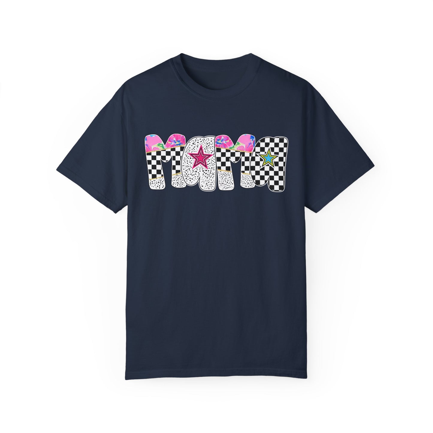 Comfort Colors Retro Vibe Mother's Day T-Shirt with Star Design Asst. Colors & Sizes
